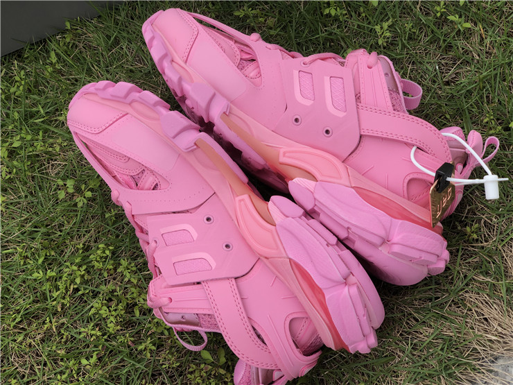 balenciaga track pink