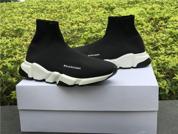 white balenciaga speed trainer