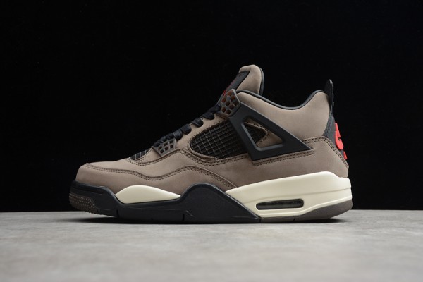 Travis Scott x Air Jordan 4 Retro "Olive" Dark Mocha