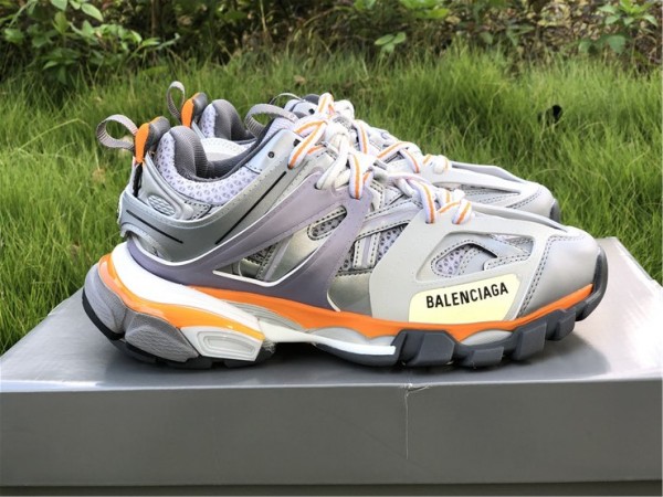 Balenciaga Track Sneaker Silver/Orange/Purple