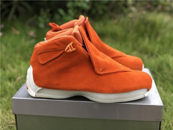 Air Jordan 18 Retro "Orange Suede" AA2494-801 (AJ-0525)