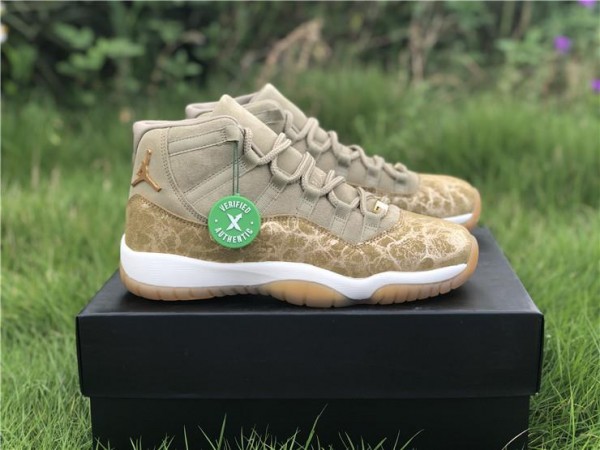 WMNS Air Jordan 11 Retro "Olive Lux" AR0715-200 (AJ-0412)