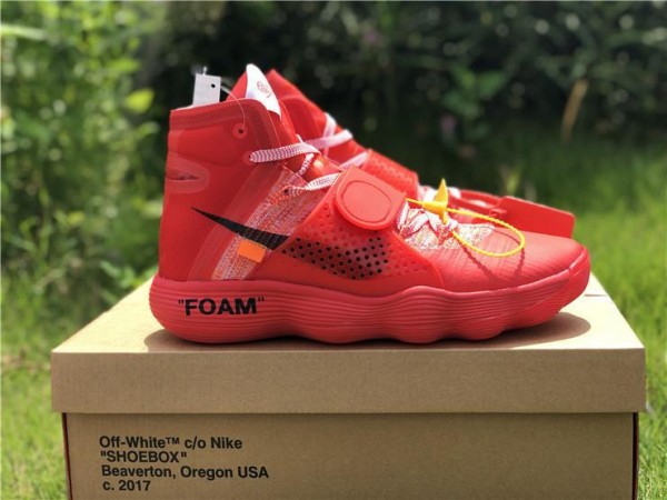 Nike X OFF-WHITE HYPERDUNK HD 2017 Red (OW-0022)