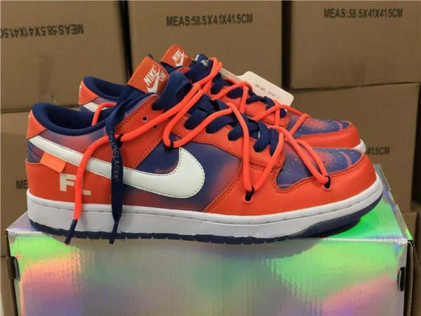 OFF-WHITE x Futura x Nike Dunk Orange (OW-N006)