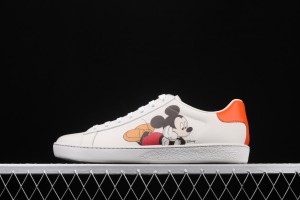 Disney x Gucci Distressed Mickey Mouse Ace Low-Top Sneaker