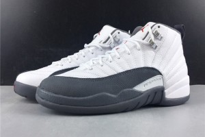 Air Jordan 12 Retro White Dark Grey 130690-160