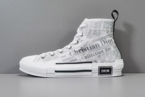 Dior B23 High Top Daniel Arsham Newspaper 3SH118YUO_H069