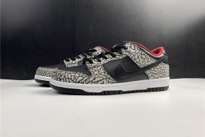 Supreme x Nike SB Dunk Low Pro "Black Cement" 304292-131