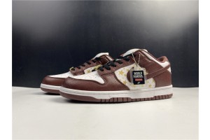 Supreme x Nike SB Dunk Low Stars Barkroot Brown DH3228-103