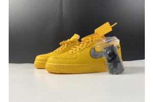 Off-White x Nike Air Force 1 Low University Gold DD1876-700