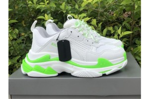 Balenciaga Triple S Fluorescent Green/White