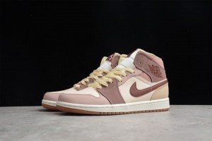 Air Jordan 1 Mid "Dark Pony Smoky Mauve" DO7440-821