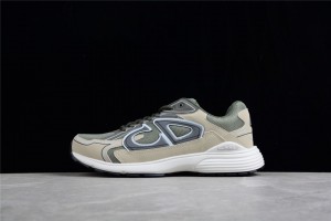 Dior B30 Sneaker Olive Mesh and Cream 3SN279ZLY_H661