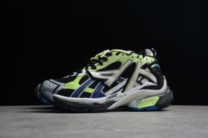 Balenciaga Runner Sneaker Green/Blue/Grey