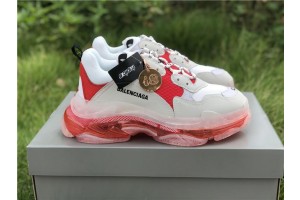 Balenciaga Triple S White/Red (BAL-N21)