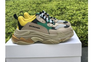 2017 Balenciaga Triple S Yellow Green (BAL0011)