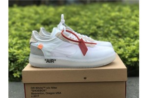 OFF-WHITE x Nike Air Force 1 Low White AO4606-100