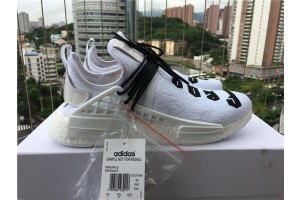 Fear Of God x Adidas NMD Pharrell Williams Human Race White Black (HR-0003)