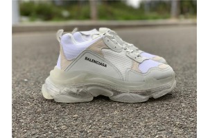 Balenciaga Triple S Clear Sole White (BAL-N12)