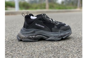 Balenciaga Triple S Clear Sole Black (BAL-N13)