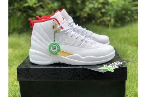 2019 Air Jordan 12 Retro "FIBA" 130690-107 (AJ-N008)