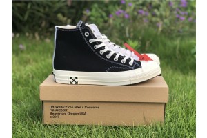 OFF WHITE X CONVERSE Black White (OW-0016)