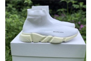 2018 Balenciaga Speed Trainer All White (BAL0028)