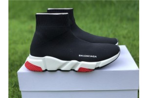 2018 Balenciaga Speed Trainer Black White (BAL0027)