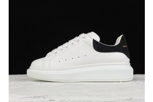 Alexander McQueen Oversized Sneaker White Black Suede