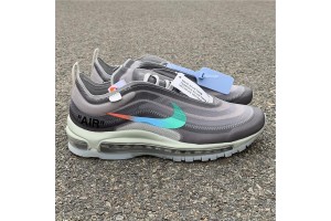 OFF-WHITE X Nike Air Max 97 "Menta" Dark Gray AJ4585-101