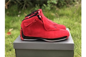 Air Jordan 18 Retro Toro "Red Suede" AA2494-601 (AJ-0523)